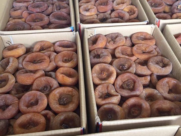 hồng dẻo trung quốc tràn lan trên thị trường