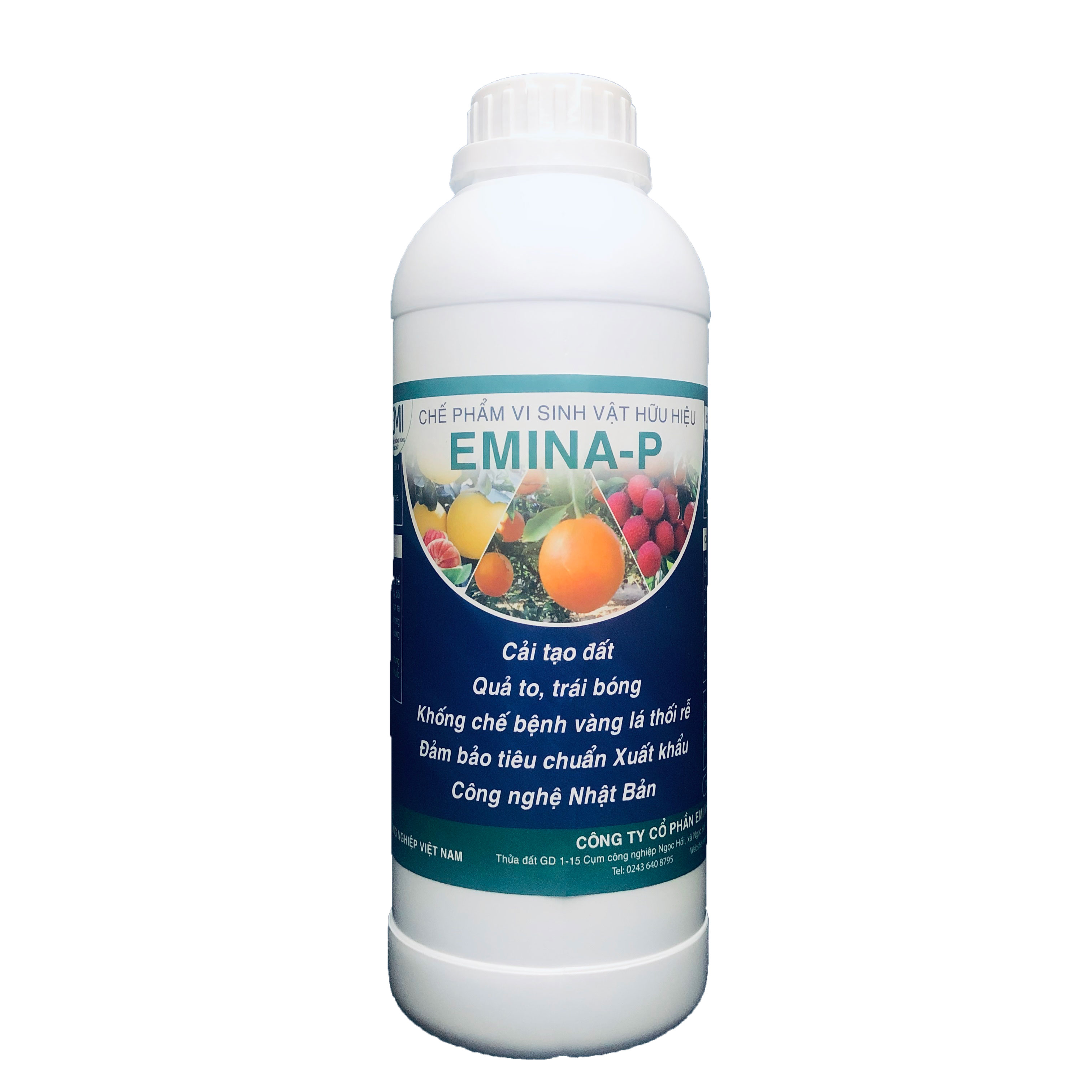 Chế phẩm sinh học EMINA-P dành cho cây ăn quả 