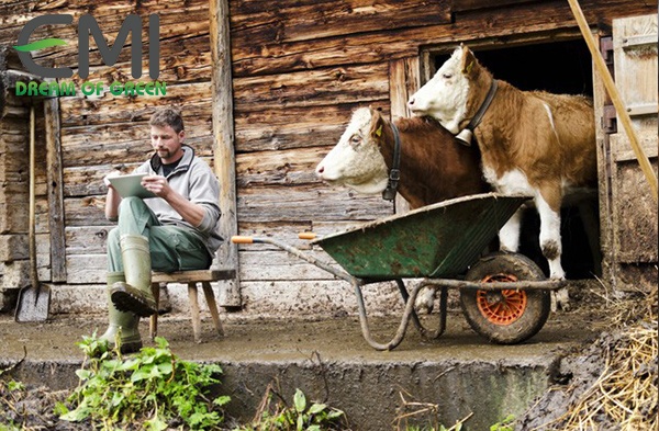 Nông dân Pháp quản lý vườn bằng kỹ thuật hiện đại