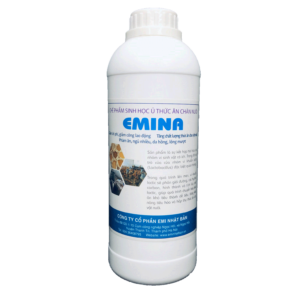 Chế phẩm sinh học EMINA ủ thức ăn chăn nuôi chai 1L