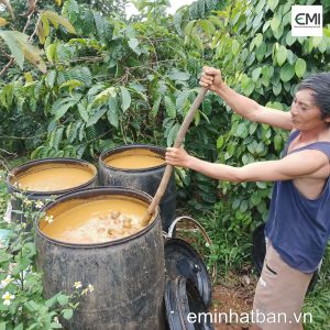 Kiểm tra phuy ủ đậu nành